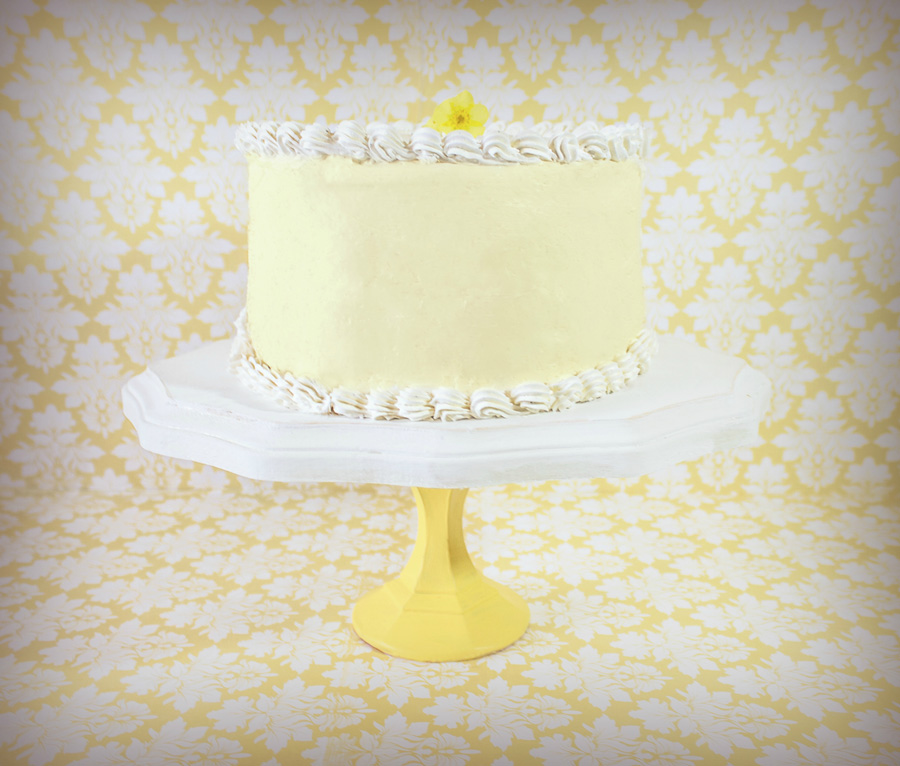 Sugared Lemon Lemon Debutante Cake
