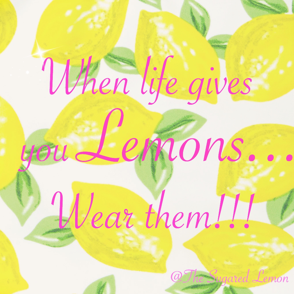 insta when life gives you lemons