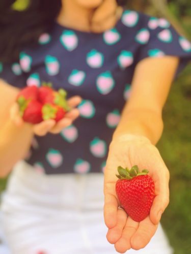 smitten with strawberries