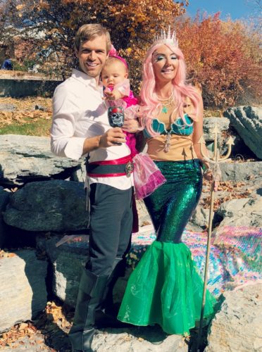 Mermaid and Pirate Couples Costume