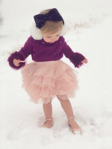 Winter Waltz of the Flowers Tulle Skirts