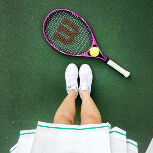 preppy tennis outfit